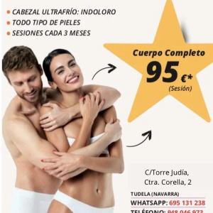 7 sesiones -50%dto Cuerpo Completo