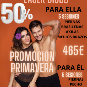 Depilación Láser Primavera🌸