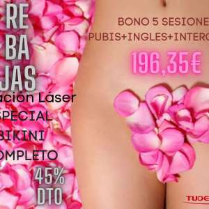 ESPECIAL BIKINI👙 depilación Láser